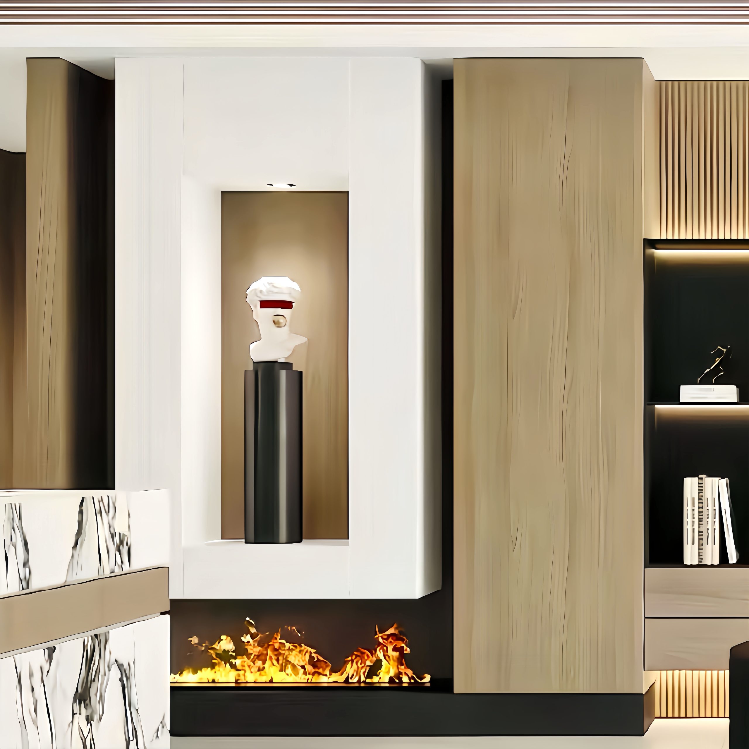  Carbon Crystal Wall Panel  